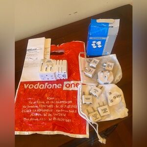 International travel accessories.